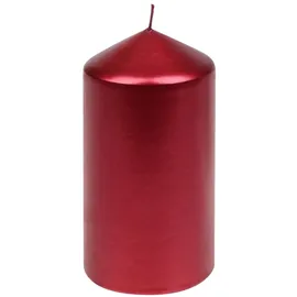 Stumpenkerzen Edelglanz Stumpenkerze 150 x 77 mm rot 4 St.