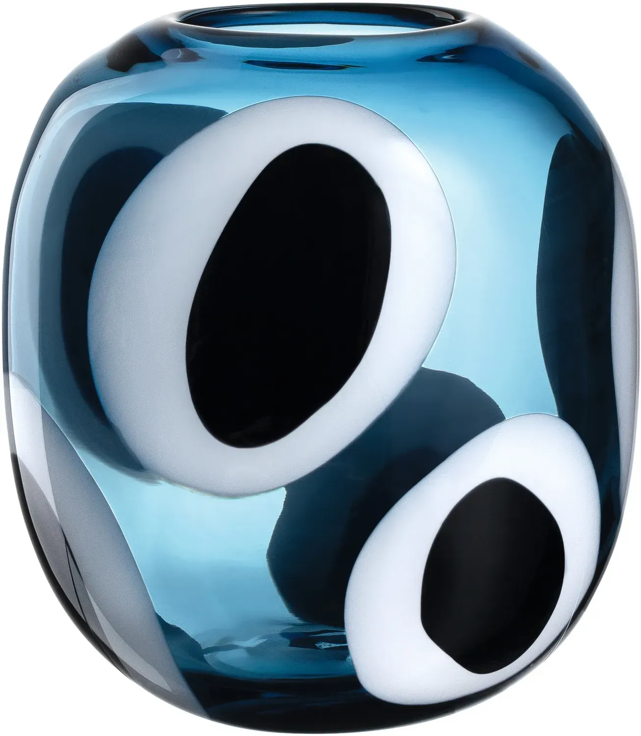 Preisvergleich Produktbild Vase LEONARDO OCCHI BLU - blau