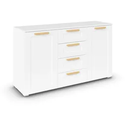 rauch Kommode »Aditio« - 140x42x81cm - braun - Holz / Holz