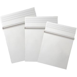 Weedness Druckverschluss-Beutel 100 Stück, 30 x 40 cm, Wiederverschließbare Baggys - Zipper Plastik Tütchen Tüten Klein Baggies Zip Poly Bag