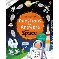 Usborne Verlag Lift-the-flap Questions and Answers about Space (Lift-the-Flap