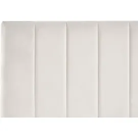 Beliani Lonzac 180 x 200 cm Cremeweiß