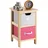 Idimex Kommode ESTA 2 Schubladen 40 x 40 x 80 cm Holz massiv lackiert beige