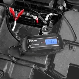 Eufab Intelligentes Batterieladegerät 6/12V 4A