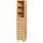[en.casa] Epind Hochschrank 180 x 33 x 30 cm Beige Bambus