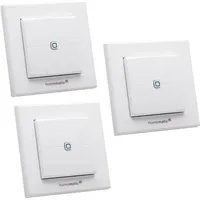 eQ-3 Homematic IP, Smart Home 3er-Set Wandtaster HMIP-WRC2, 2-fach