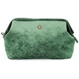 Pip Studio Kosmetiktasche Velvet Quilted Green - 30 x 20,7 x 13,8 cm