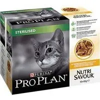 Proplan chat stérilisé au poulet multi 10x85 g