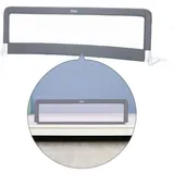fillikid Bettschutzgitter 150 x 50 cm Grau
