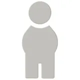 Hewi Symbol Mann 801.91.010 PA Farb-Nr.97 B.71,5mm H.150mm S.3mm