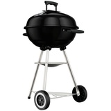 GrillMeister Kugelgrill Grill BBQ Holzkohlegrill Rundgrill Holzkohle Rost 44 cm