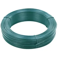 vidaXL Zaun-Bindedraht 250 m 0,9/1,4 mm Stahl Schwarzgrün