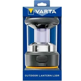 Varta LED Camping-Laterne Outdoor Sports L20R Laterne Schwarz