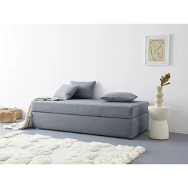 MAINTAL Polsterliege Diana 93 x 203 cm grau