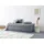 MAINTAL Polsterliege Diana 93 x 203 cm grau