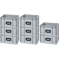 Proregal 8x Eurobox NextGen Portable Uno | HxBxT 22x30x40cm