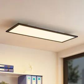 LINDBY Nelios 1 LED-Panel 80 x 30 cm schwarz
