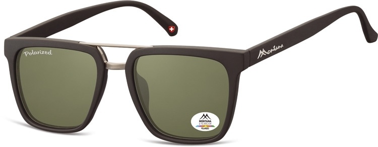 Montana Eyewear MP45-Schwarz-Grün - Damen, Herren - 58/13