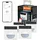 LEDVANCE SMART+ WiFi Outdoor-Bewegungsmelder, IP65, Kunststoff, weiß, 4-Pack