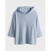 Opus Damen Dreiviertelarmshirt | Kapuzenshirt SUKUFI Structure Regular in