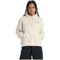 New Balance Multi Color Logo Hoodie Beige M