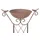 deluke Vogeltränke PAUL 81 x 19 x 31,5 cm Braun