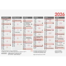 Brunnen Tafelkalender 2026