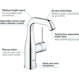 Grohe Essence M-Size Einhandmischer chrom 23462001