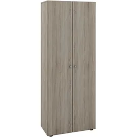 VCM Kleiderschrank Vandol 70 x 178 x 40 cm Braun