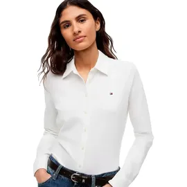 Tommy Hilfiger Hemdbluse Slim Fit Ecru XL