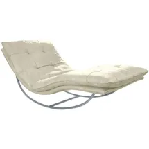 W.Schillig Relaxliege daily dreams Polyester 95 x 85 x 169 cm Beige mit Kissen