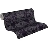 A.S. Création Vliestapete Black & White 0,53 x 10,05 m 361663 Schwarz/Silber