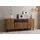 Massivmoebel24 Sideboard Sheesham 185x40x77 natur unbehandelt LICHTENBERG #116