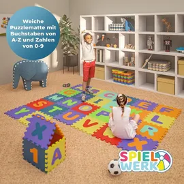 SPIELWERK Spielwerk® Puzzlematte Bunt