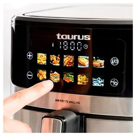 TAURUS Air Fry Digital 7S Wandfritteuse 1600 W 6,5 l Silber/Schwarz