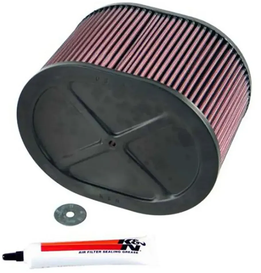 K+n Kawasaki Kvf 650 Brute Force Luftfilter - Black / Red - One Size