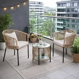 Estexo Balkonset 2-tlg. Beige