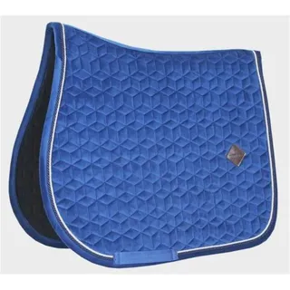 Kentucky Samt Satteldecke Basic Jumping  –  blau