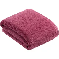VOSSEN Vegan Life Badetuch 100 x 150 cm blackberry