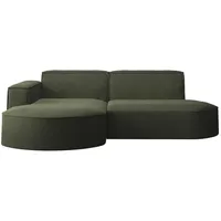 kaiser möbel Ecksofa, Sofa L form, Couch L form MODENA STUDIO stoff Neve Grün