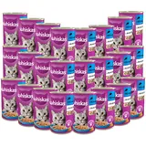 Whiskas Katzenfutter Nassfutter Adult 1+ mit Thunfisch in Gelee, 12 Dosen (12 x 400g)