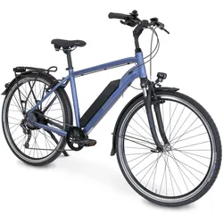 Hawk Bikes E-Bike Herren »e-Trekking Gent Bafang« - blau