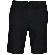 GANT Herren Shorts, Leinen - Black - M