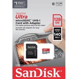 SanDisk Ultra microSD UHS-I U1 A1 140 MB/s 128 GB