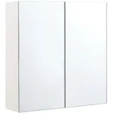 Beliani Navarra 60 cm Weiß