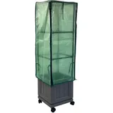 Hti-Living Gewächshaus Kunststoff Transparent 0 mm 0,09 m2