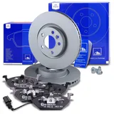 ATE BREMSSCHEIBEN + BREMSBELÄGE VORNE FÜR VW MULTIVAN T5 TRANSPORTER