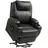 Homcom Fernsehsessel Kunstleder 84 x 109 x 92 cm schwarz