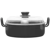 RIESS Oma´s Schmorpfanne 24 cm mit Glasdeckel