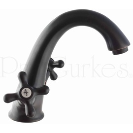 PaulGurkes Nostalgie Armatur Wasserhahn schwarz Mischbatterie Retro
